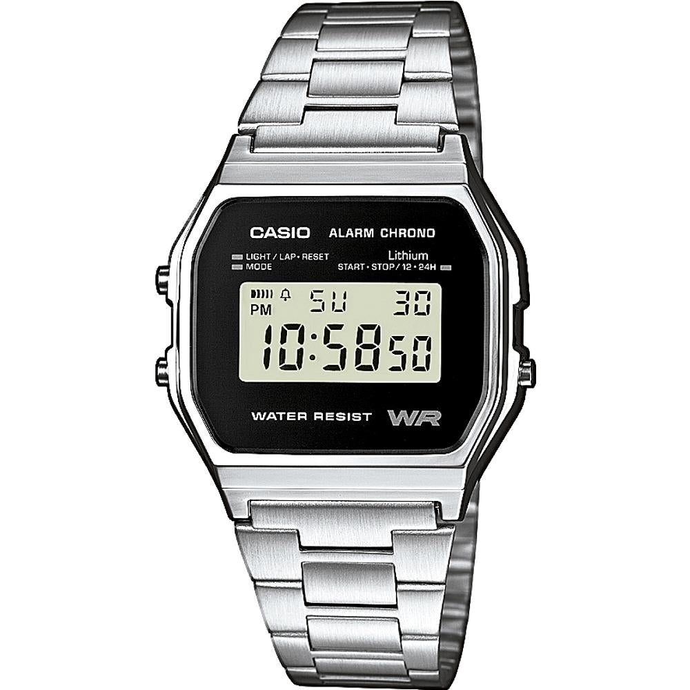 Casio A158WEA-1EF óra, ezüst