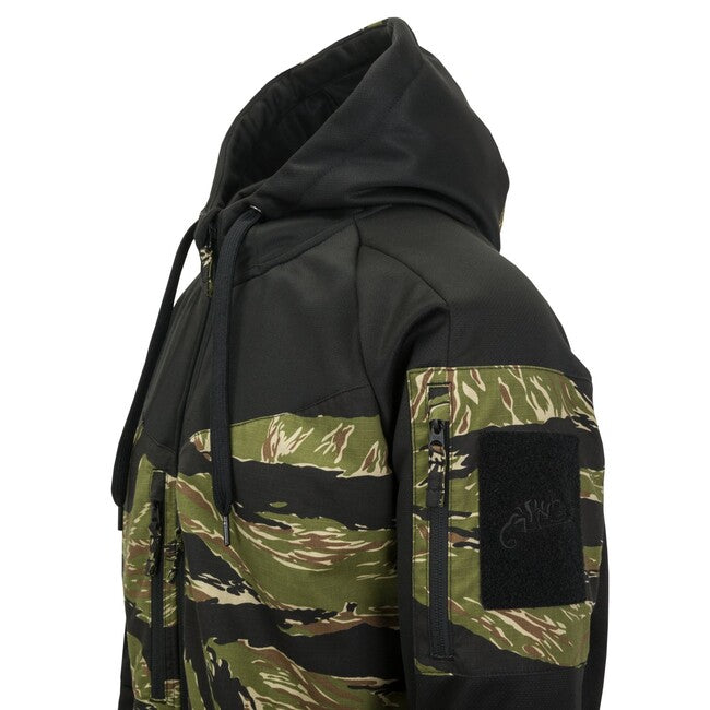 Helikon-Tex ROGUE HOODIE kabát, BLACK/MULTICAM
