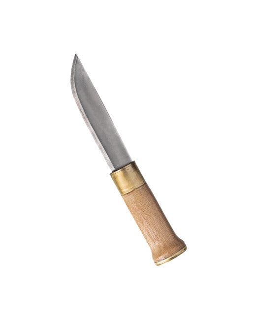 Mil-Tec FINN kés 24 cm bőr tokkal, kis