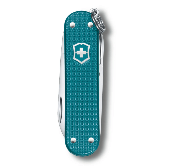 Victorinox Classic Colors Alox Wild Jungle multifunkciós kés 58 mm, türkiz, 5 funkció