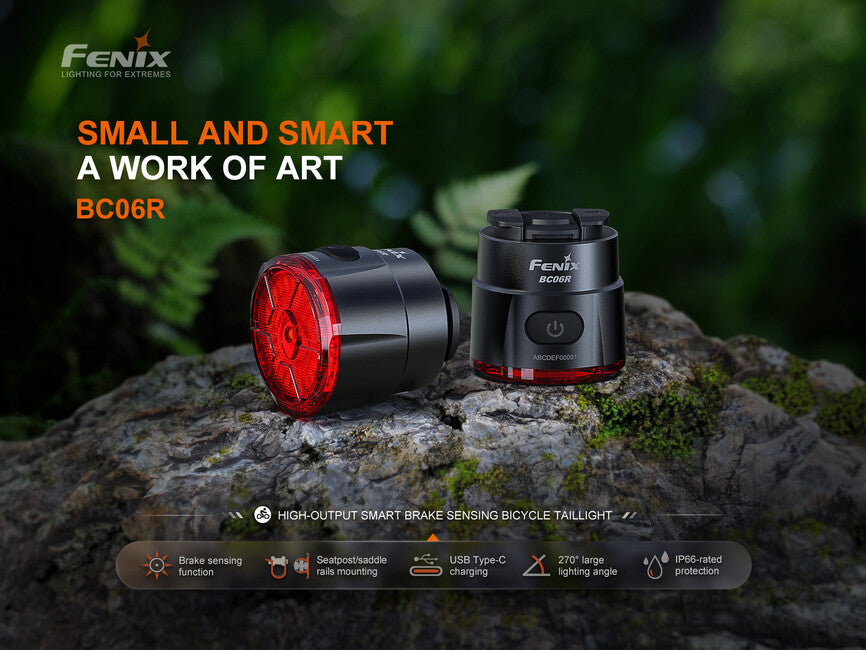 Fenix BC06R újratölthető villogó