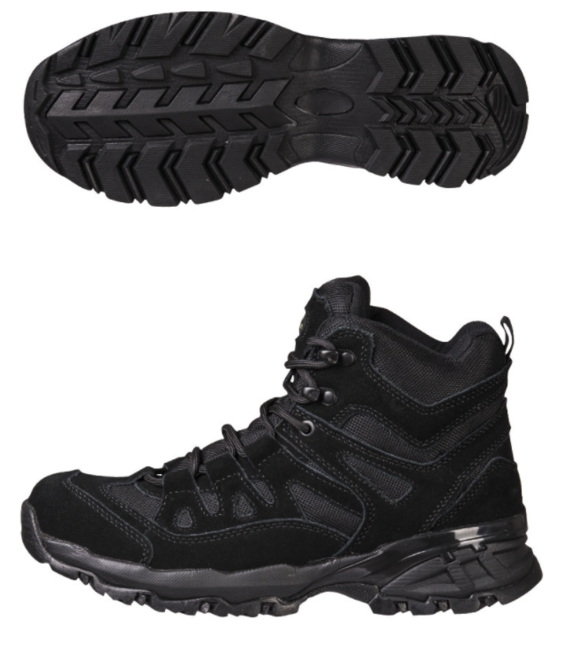 Mil-Tec SQUAD STIEFEL 5 INCH bakancs, fekete