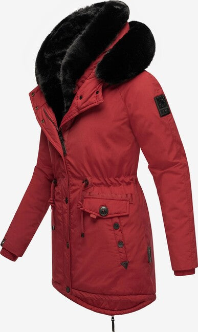 Navahoo Sweety Deluxe női téli parka, blood red