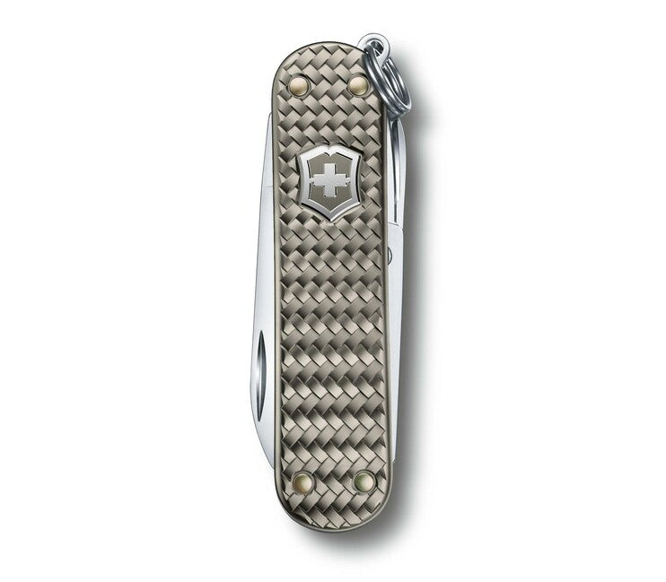 Victorinox Classic SD Precious Alox Infinite Grey multifunkciós kés 58 mm, szürke