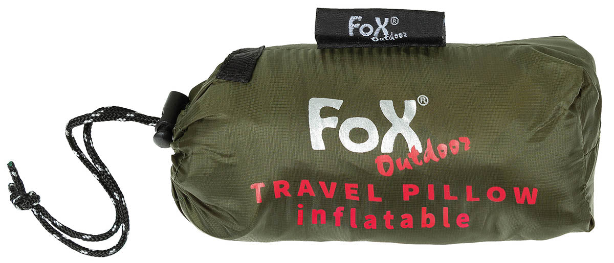 Fox Outdoor felfújható utazási párna, OD zöld