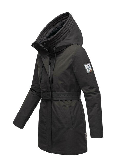 Navahoo Eishauch női téli kapucnis parka, fekete