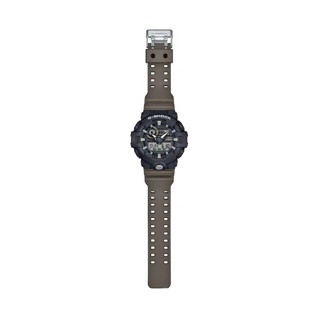 Casio G-Shock GA-710TU-1A3ER óra, fekete/barna