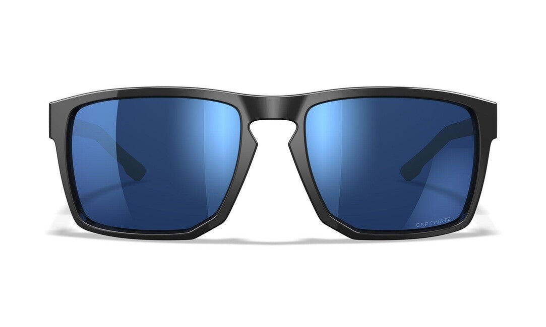 Wiley X Apex napszemüveg, Captivate Polarized Blue Mirror/ Gloss Black