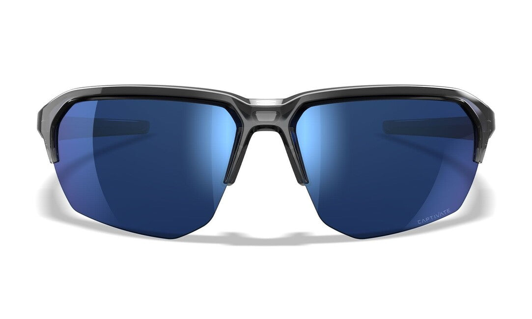 Wiley X Jakl napszemüveg Captivate Polarized Blue Mirror/Gloss Crystal Grey