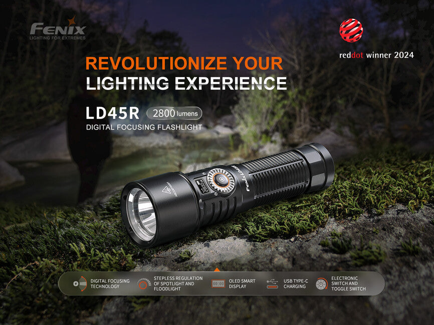 Fenix LD45R fókuszálható lámpa
