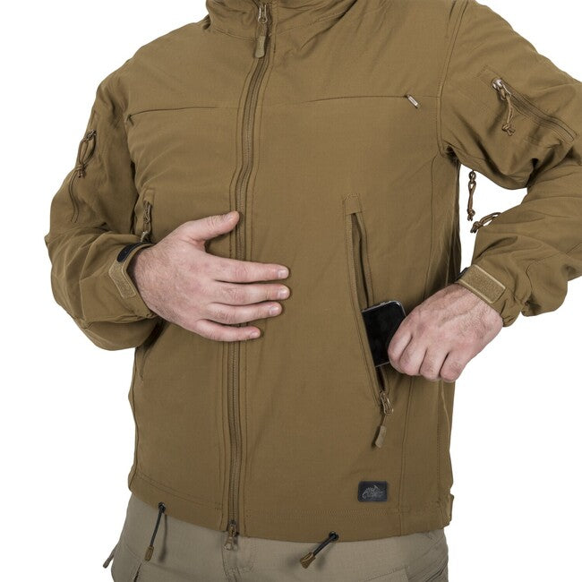 Helikon-Tex COUGAR QSA™ + HID™ Soft Shell kabát, Navy Blue