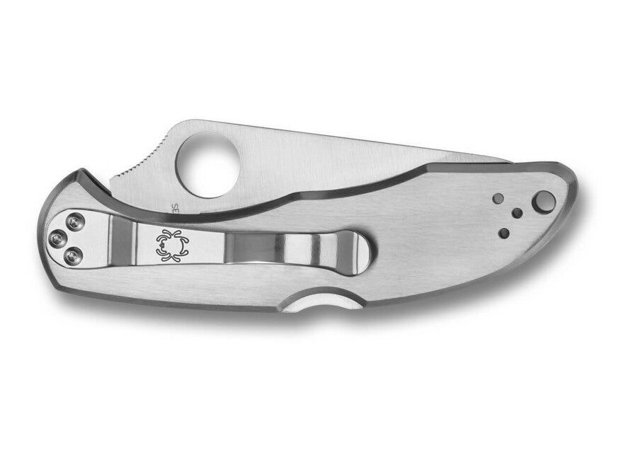 Spyderco Delica 4 teljes acél zsebkés, 7,5 cm