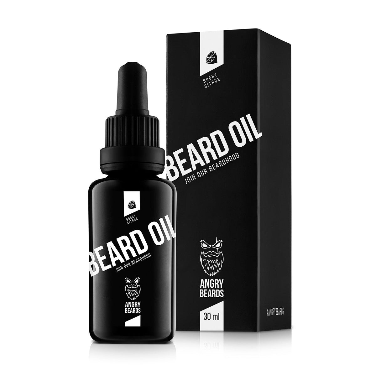 Angry Beards Bobby Citrus szakáll- és bajuszolaj, 30 ml