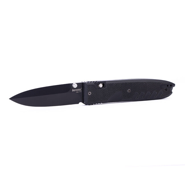 Lionsteel 8701 zsebkés D2 acél pengével G10