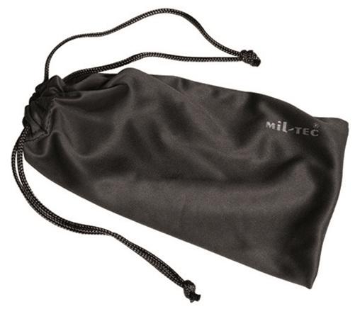 Mil-Tec Commando védőszemüveg Smoke, fekete