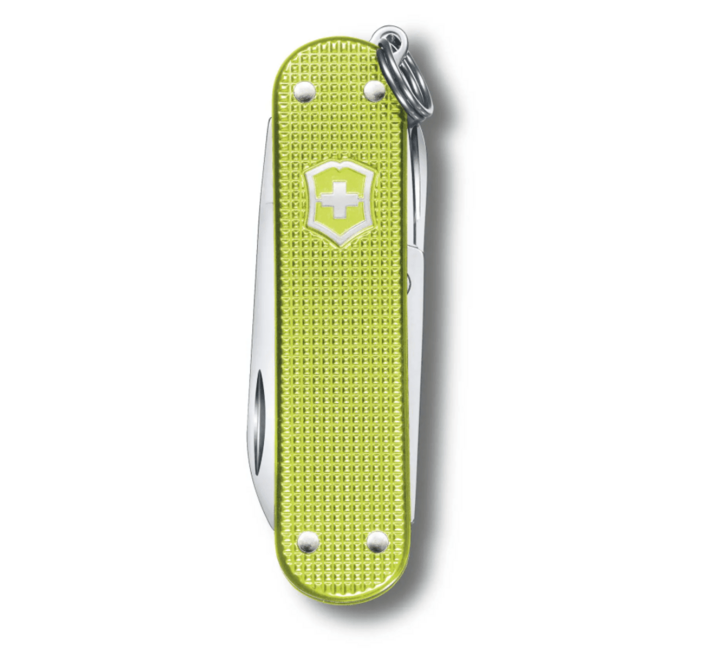 Victorinox Classic Colors Alox Lime Twist multifunkciós kés 58 mm, zöld, 5 funkció