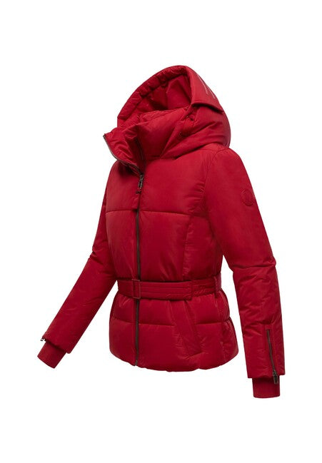 Marikoo Aleyna16 női kapucnis téli kabát, deep red