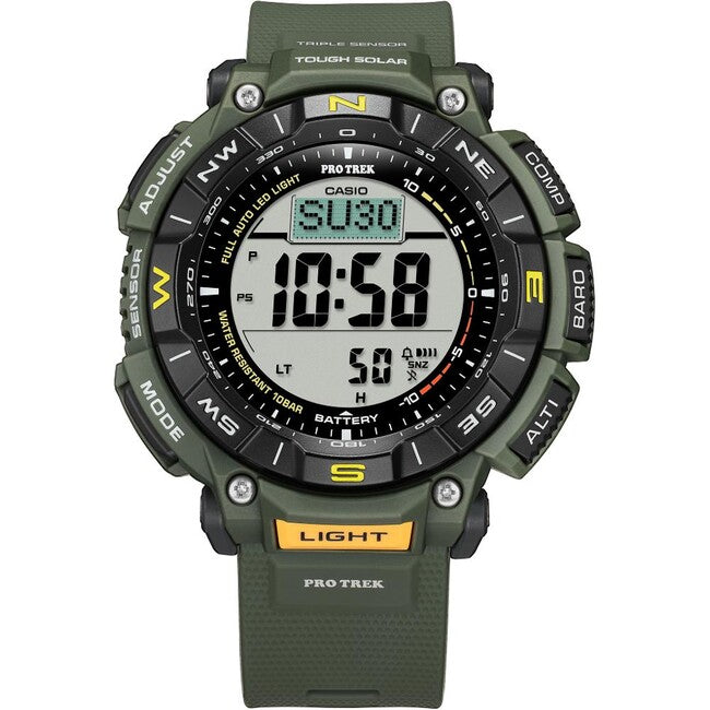Casio PRG-340-3ER óra, zöld