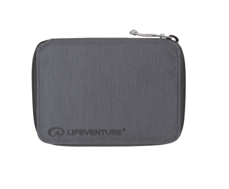 Lifeventure Mini utazó pénztárca RFID, szürke
