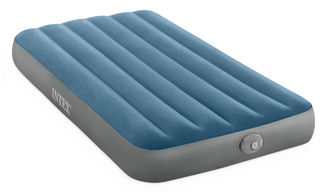 Intex Twin Prestige Downy felfújható ágy újratölthető pumpával