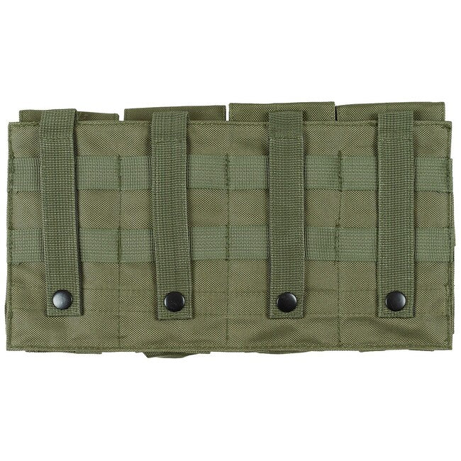 MFH MOLLE zseb, 4 rekesz, OD green