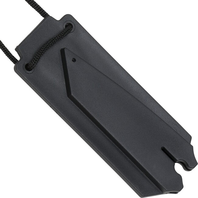 Haller NeckKnife fix pengéjű kés, kék eloxált