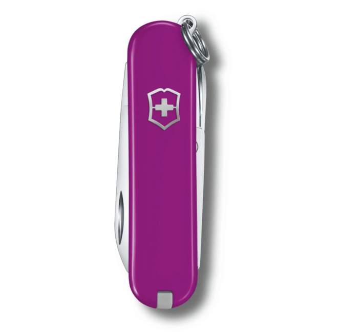 Victorinox Classic SD Colors Tasty Grape multifunkciós kés, sötétlila, 7 funkció