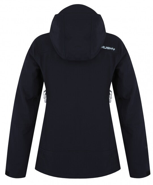 HUSKY Samai női softshell kabát, fekete