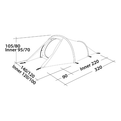 Robens Arch sátor 2 személyes