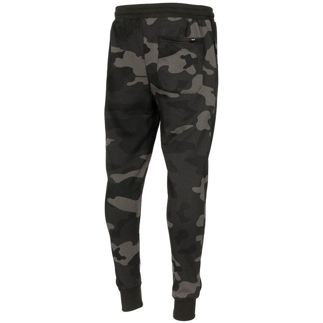 MFH Jogger melegítőnadrág, dark camo