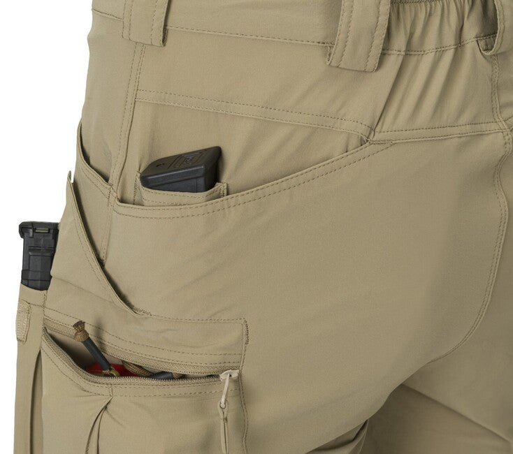 Helikon-Tex OTS 8.5" rövidnadrág VersaStretch taktikai kültéri Versa Stretch Lite, Shadow Grey