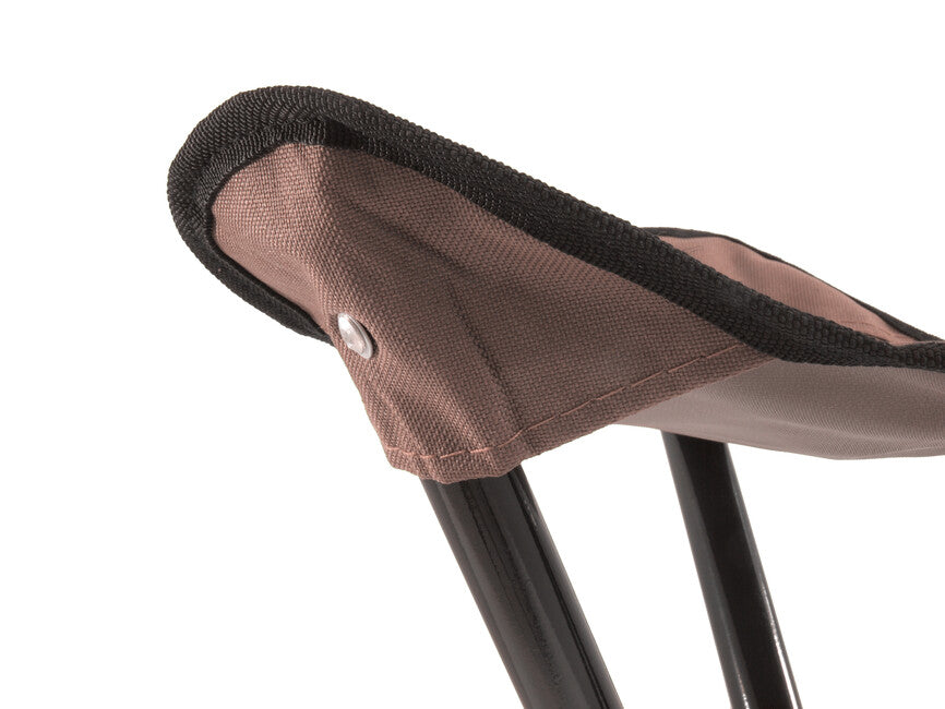 BasicNature Travelchair háromláb acél, barna