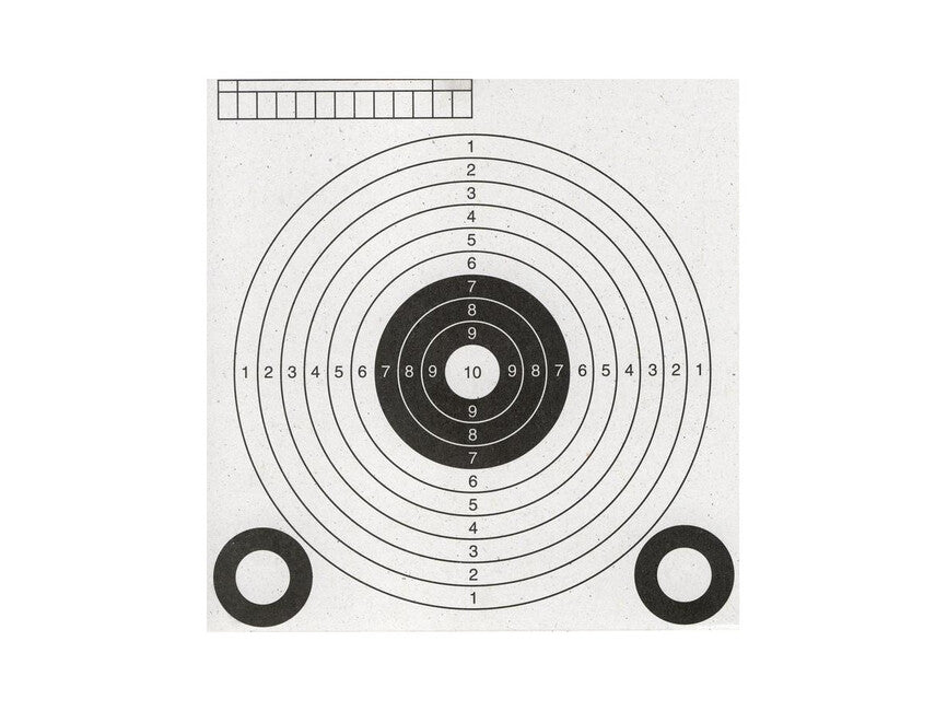 Légpuskás tárcsák 138x145mm, 1000 db
