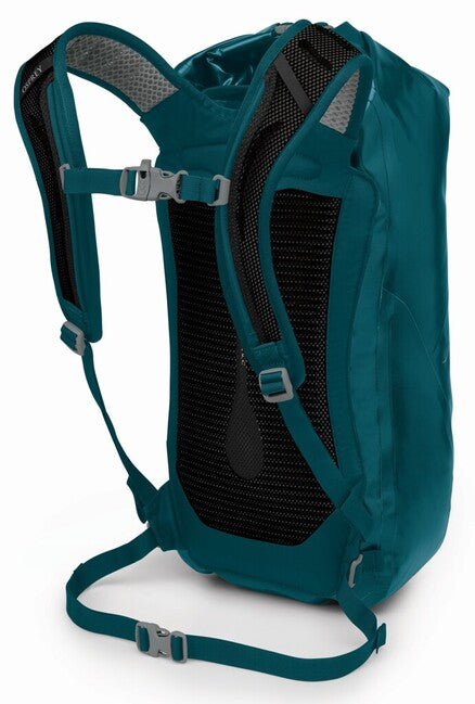 OSPREY TRANSPORTER ROLL TOP WATERPROOF városi hátizsák 25, night jungle blue