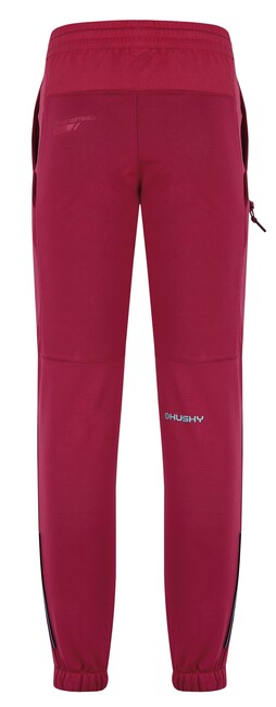 HUSKY Klassum K gyerek softshell nadrág, magenta