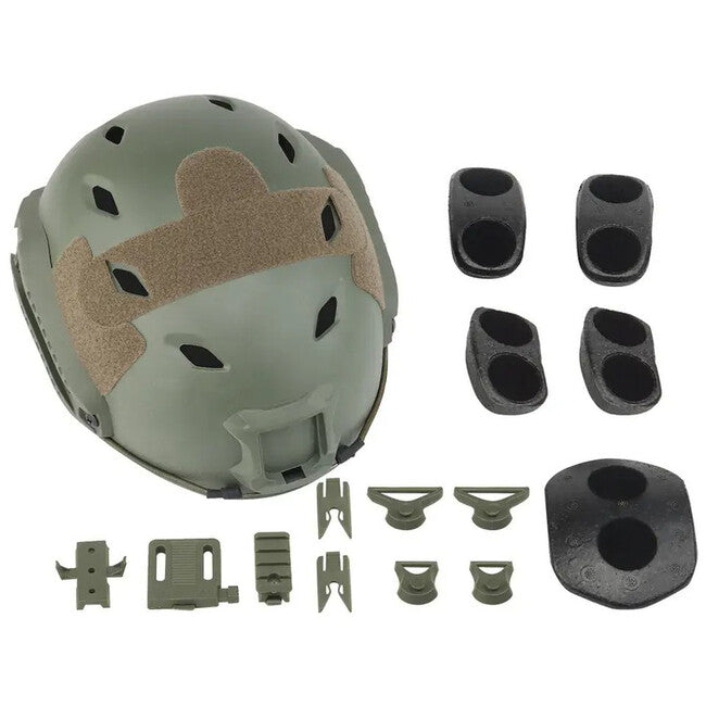 DRAGOWA Tactical Fast BJ Tracker taktikai sisak, ACU