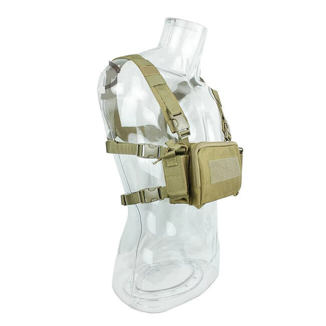 DRAGOWA Tactical Zero könnyű taktikai mellény, coyote