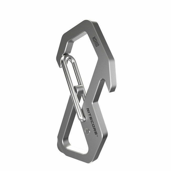 Nitecore NsH10 titán karabiner, 49mm x 25,5mm x 2,8mm