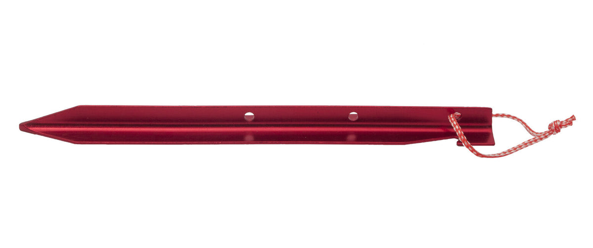 BasicNature T-Stake sátorcövek piros, 25 cm, 4 db