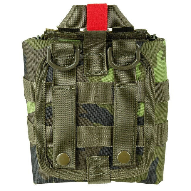 MFH IFAK elsősegélykészlet zseb MOLLE, M 95 CZ camo