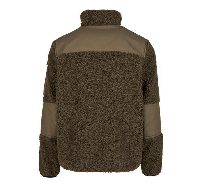 Brandit Ramble férfi polár kabát Teddyfleece, olívazöld