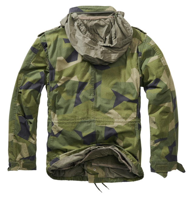 Brandit M65 Giant téli kabát Swedish Camo M90