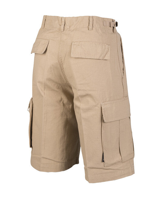 Mil-Tec BDU rövid nadrág rip-stop előmosott US típus, khaki