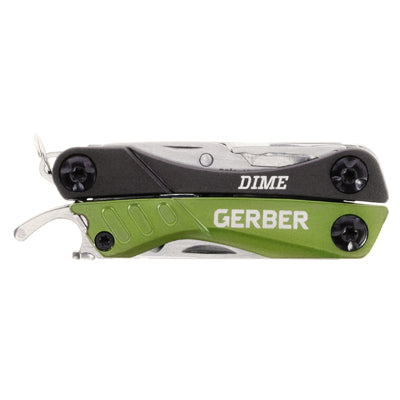 Gerber Dime multifunkciós kés, zöld