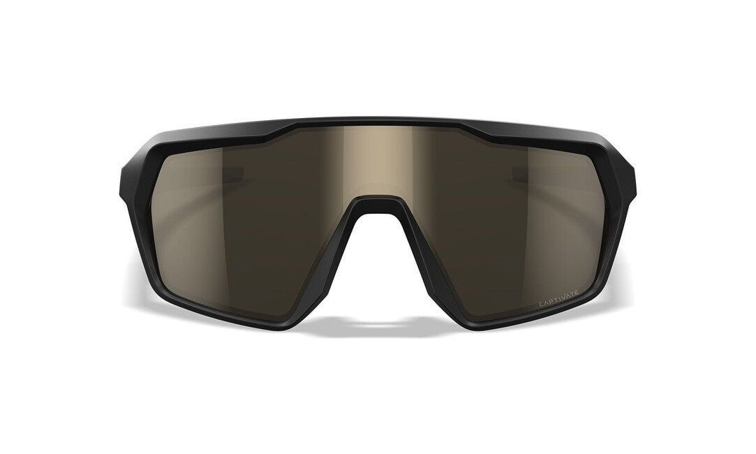 Wiley X Citadel napszemüveg Captivate tungsten mirror/matte black/tan