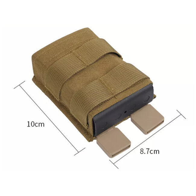 Leguon Husk taktikai tártartó 7.62 mm, fekete