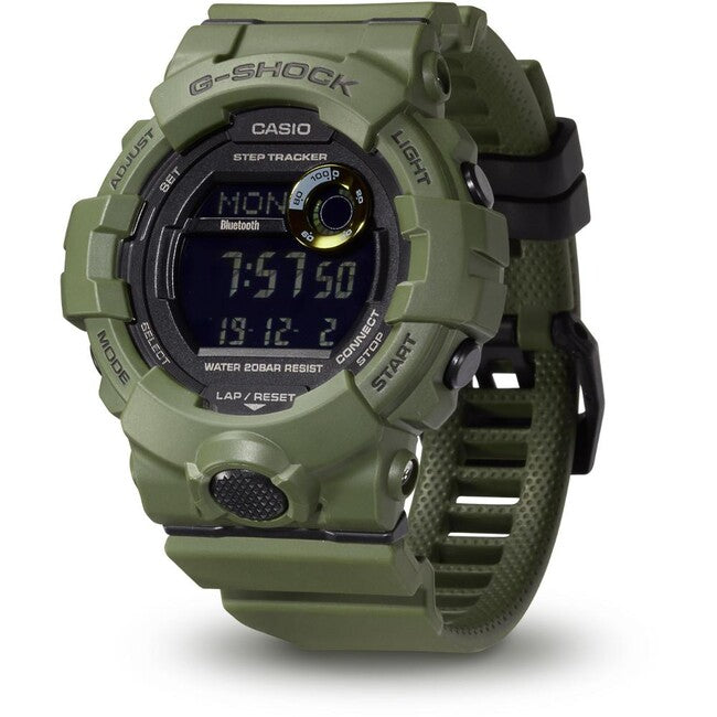 Casio G-Shock GBD-800UC-3ER óra, fekete/zöld