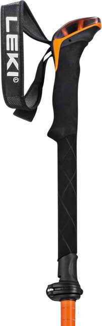 LEKI Sherpa FX Carbon Strong túrabot, narancssárga-denim kék, 120 - 140 cm