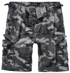Brandit BDU rövidnadrág Ripstop, grey camo