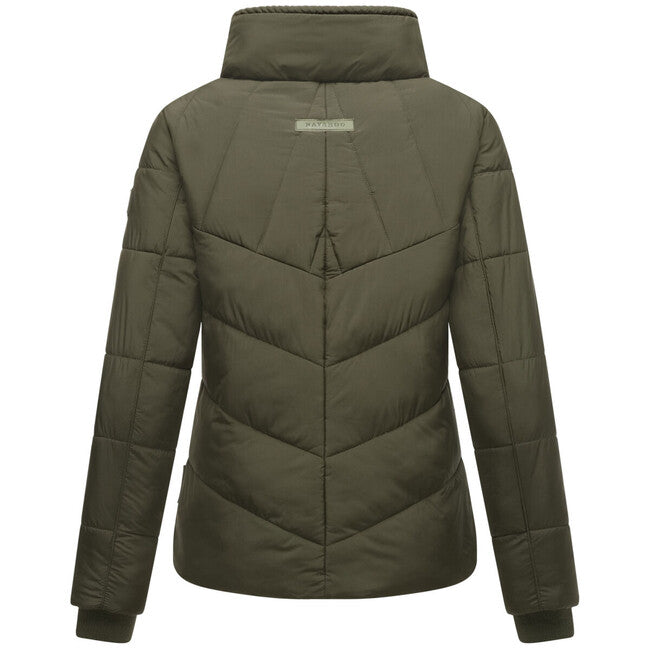 Navahoo Liebesfee női téli kabát, dark olive